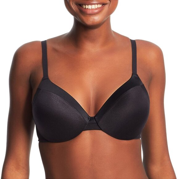 Maidenform Bra 09436 34D Full Coverage Black Convertible New - Picture 1 of 4